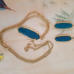 Kendra Scott Earring and Necklace set